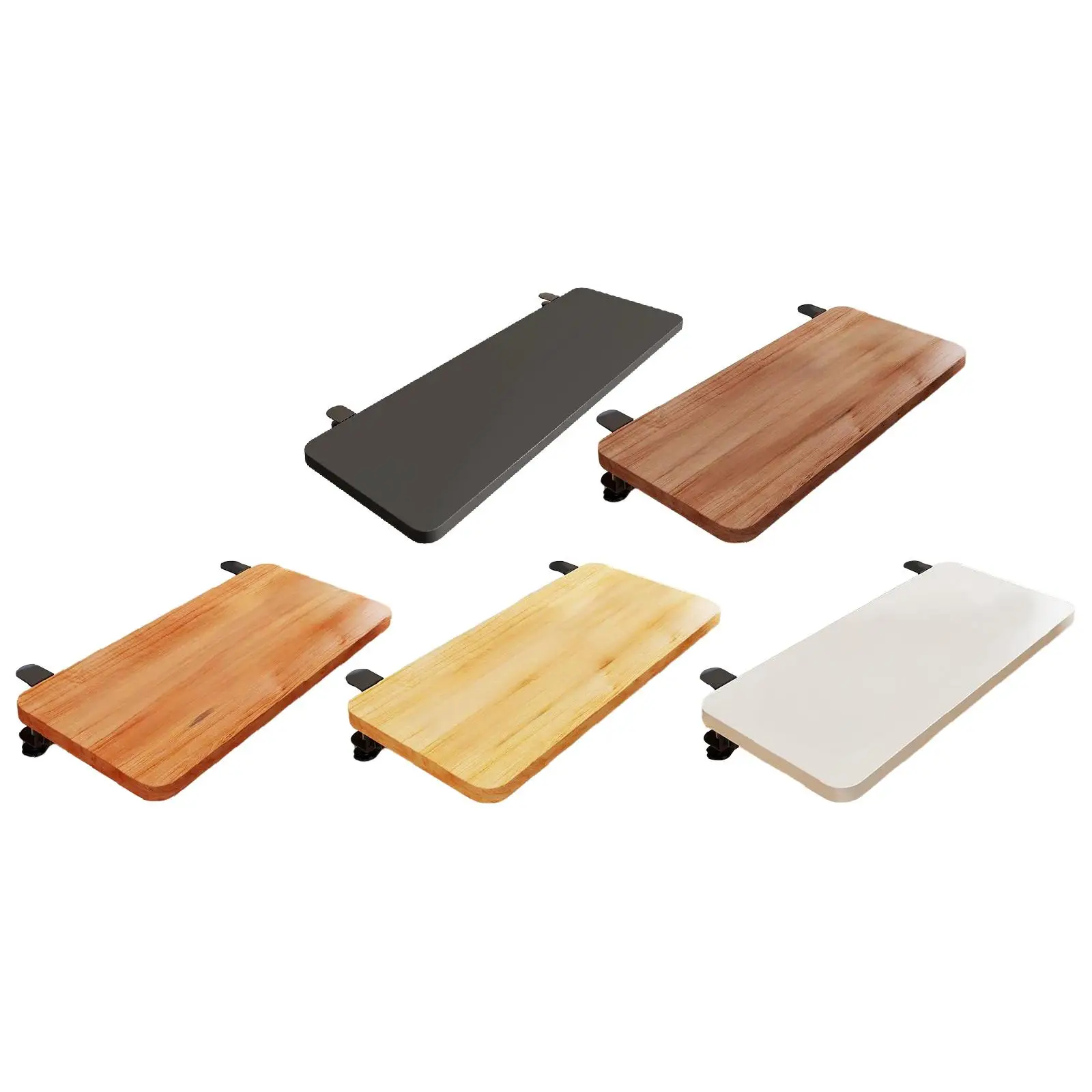 Desk Extension Shelf Board Keyboard Tray Folding for Computer Table Practical for Office Wrist Support Arm Rest Expansion