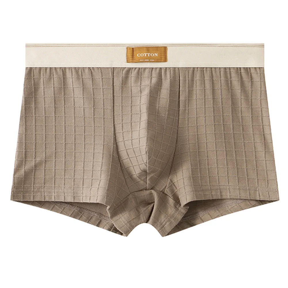 

Color Match Trunks Cotton Boxer Shorts Light Green Classic Style Men Underwear Boxer Classic Style Comfortable Fit