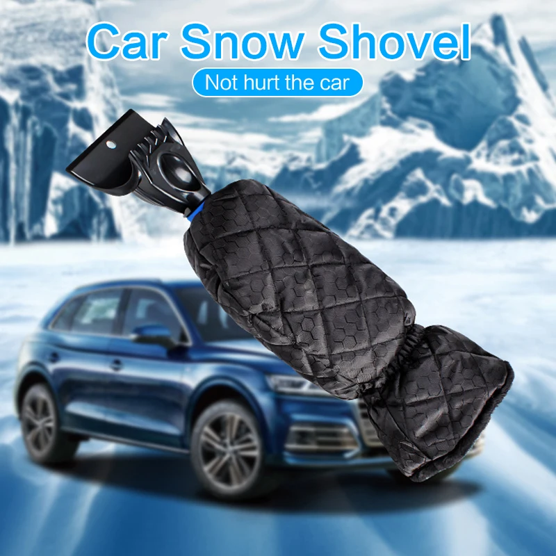 Ice Scraper Auto Car Winter Cleaning Tool Ice Scraper For Camping Home Outdoors Shovel Windshield Snow Removal Accessories Kit