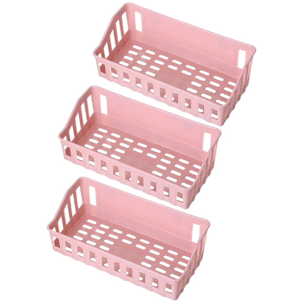

Bathroom Storage Rack Pink Wall Shelf Floating Shower Organizer Non-porous Suction Cup Basket Easy Install Home Tidy Bath Shelf