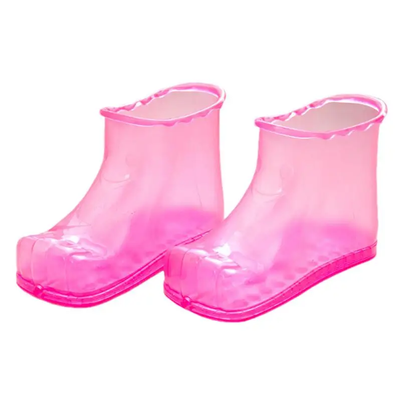 

Foot Bath Shoes Bucket Soaking Spa Boots Basin Soak Washing Boot Tub Pedicure Toe Feet Slippers Portable Household Foot Soaker