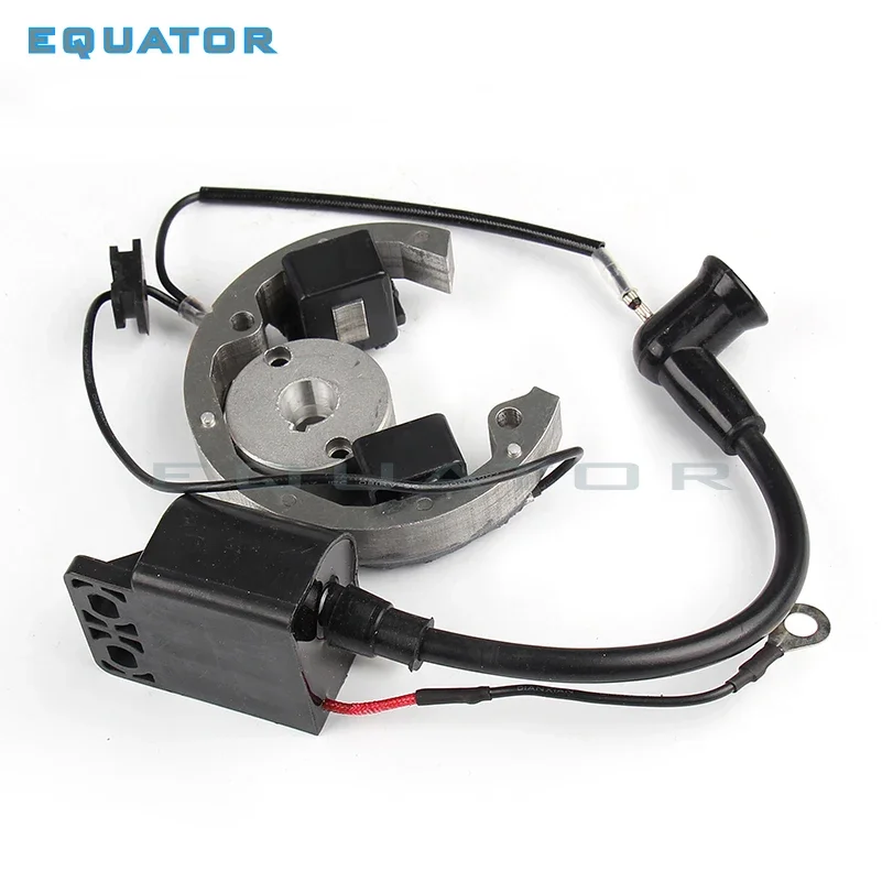 

Motocross Racing Dirt Bike Ignition Coil Stator Rotor Flywheel Kit For 50 SX Senior Mini Junior Adventure LC Pro SR JR 50cc