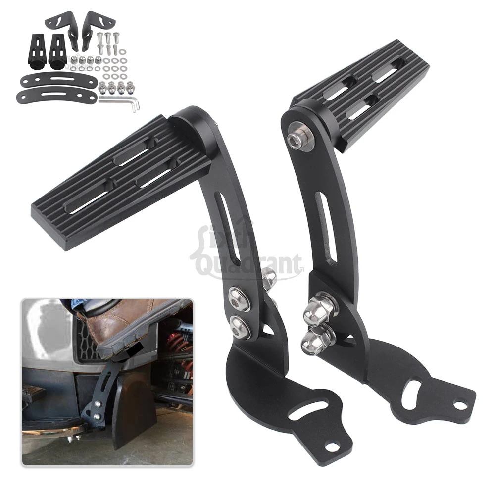 

Подножки для мотоцикла, удлинитель подставки для ног, комплект для половой доски, регулируемая подставка для ног, педаль, подходит для Can Am RT Spyder Floorboard 2010-2019