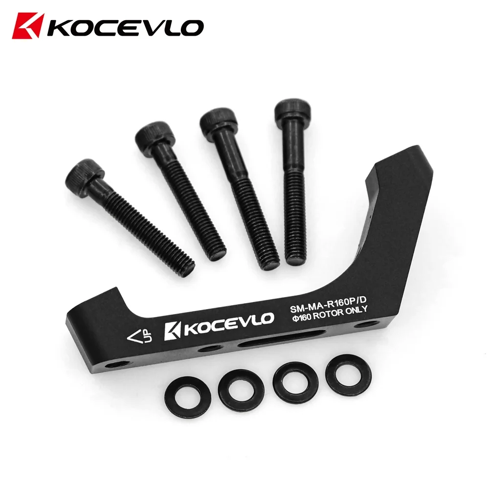 KOCEVLO SM-MA-F160P/D R160P/D Post-Mount Caliper Adapter for 160mm Rotor Road Disc Brake FM to PM