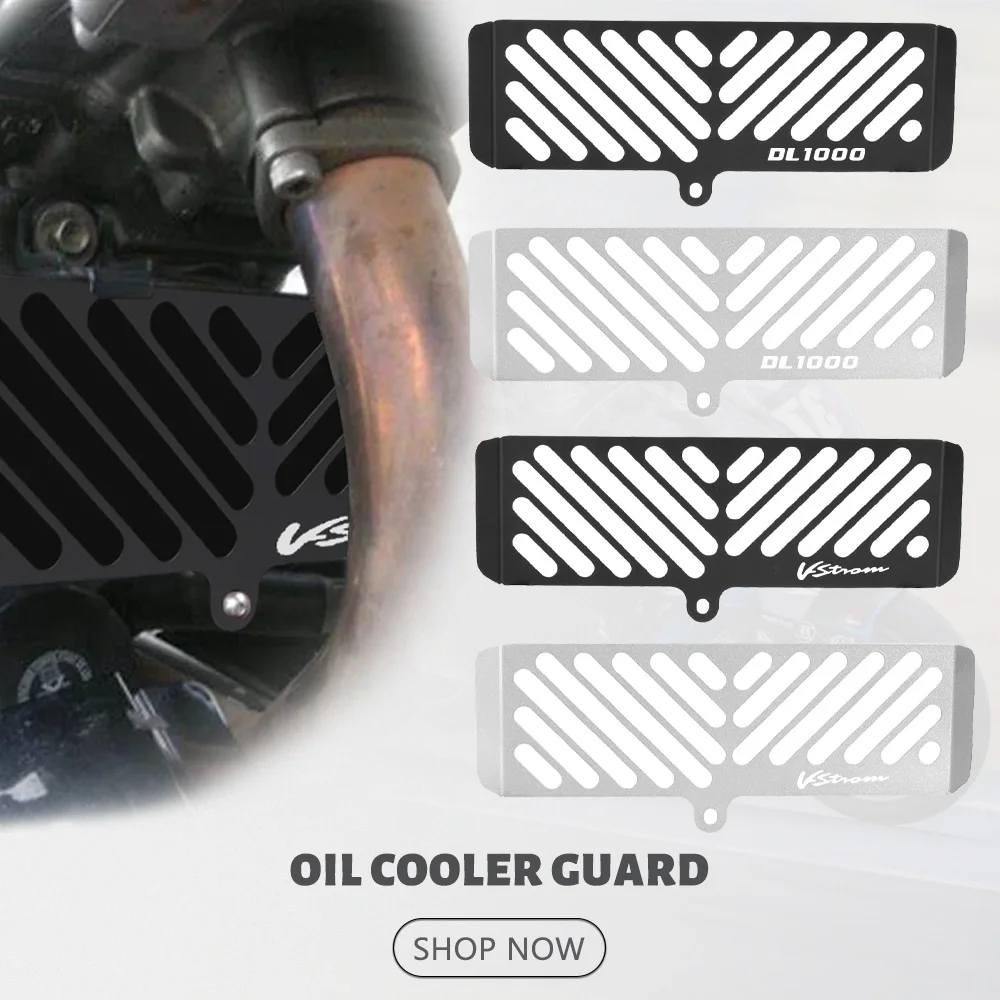 

V-Strom DL1000 Radiator Grille Guard Cover For SUZUKI V-STROM 1000 2003-2007 Motorcycle Oil Cooler Radiator Grill Net Protector