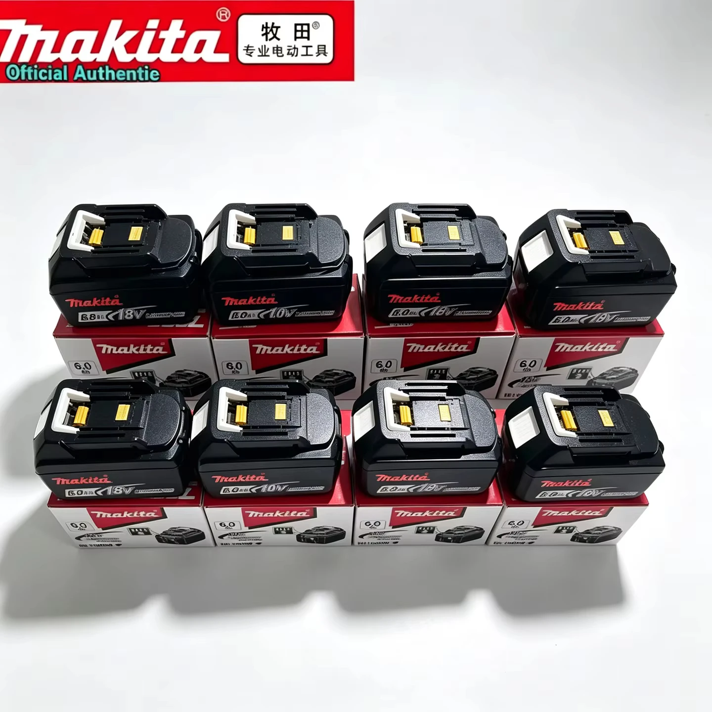 Original Makita Bl1860 6Ah Li-Ion Akku mit BMS Ersatz für Lxt Bl1850 Bl1840 für 18V Kettensäge