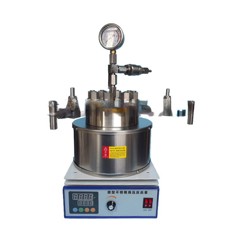 

Stainless Steel Hydrogenation Reactor Heat Mix Tool High Efficiency High Pressure Reactor Explosion-proof Laboratory Equipment