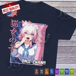 Kawaii Waifu Girl T Shirt Anime Manga Otaku Japanese Clothing Ecchi Hentai Tee