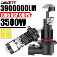 H7 Led Projector Car Headlight Bulb Lens Canbus High-Power 3500W 3900000LM CSP Turbo Led H8 H11 9005 9006 HB3 HB4 Diode Bulb 12V