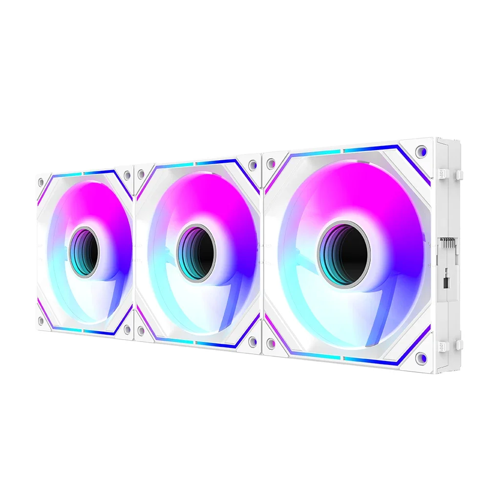 Wovibo-ventilador de computador 120mm, ventilador e refrigerador rgb, velocidade ajustável, 6 pinos, argb, aura sync