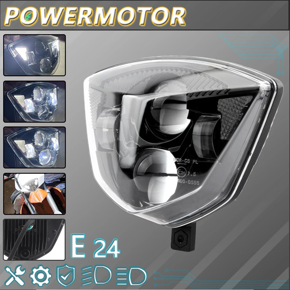 

Motorcycle Headlight LED for Gas Gas EC 250 300 250F 350F EX 300 250F 350F 450F MC 250F 450 Motocross Accessories Pit Dirt Bike