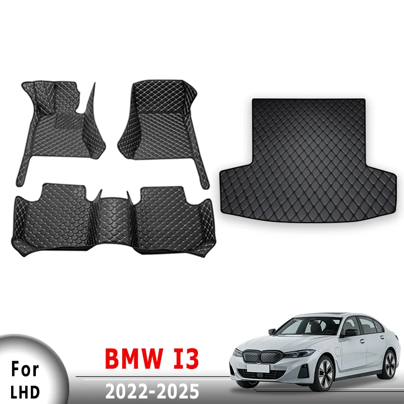 

Автомобильные коврики, коврики в багажник для BMW I3 2022 2023 2024 2025, автоаксессуары, автомобильные товары, водонепроницаемые чехлы против грязи