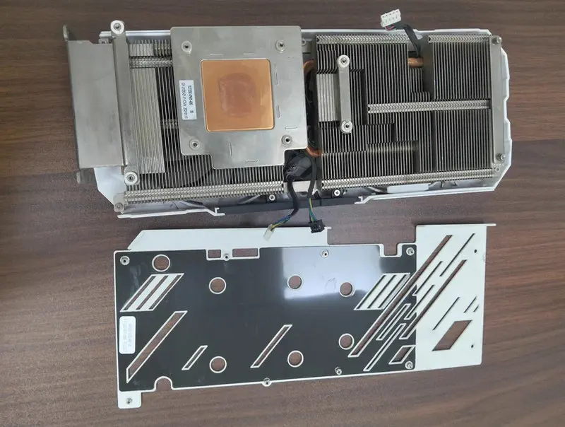 The Radiator Cooler for GALAX RTX3060 EX Video Card White with Backplate