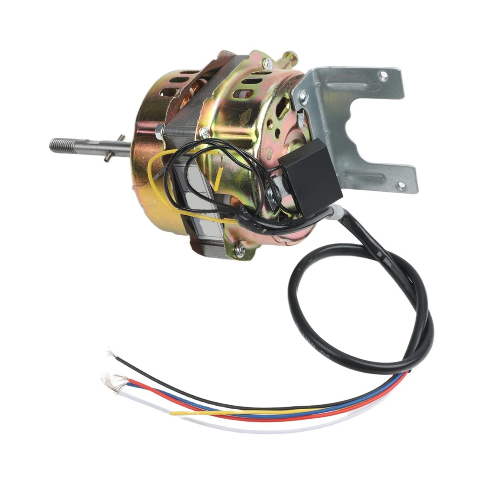 Fan Motor Compatible with 16 inch and 18 inch Wall Fans 3 Settings Dual Ball Bearings Compact Design Yellow Black
