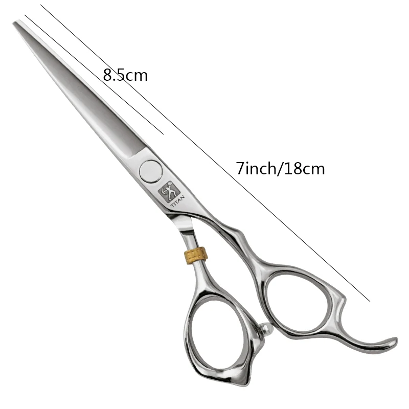 TITAN Professionelle Friseurwerkzeuge Haarschere Effilierschere Friseurschere 5,0/5,5/6,0/6,5 Zoll Japan 440C Stahl