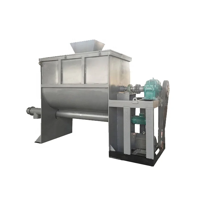 Industrial Sigma Plough Shear Conical 3D Powder Ribbon Mixer Blender Machine