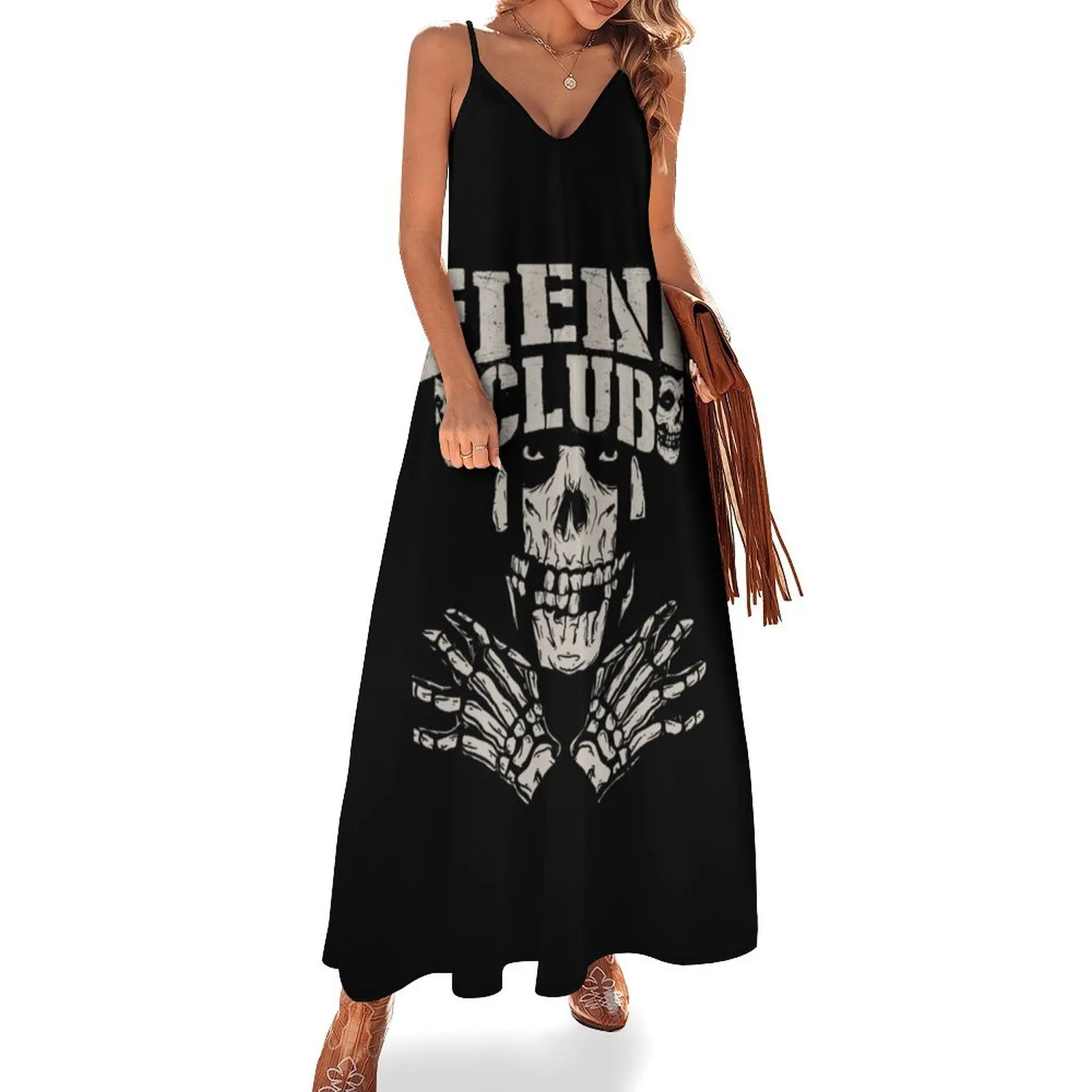 

Misfits Vintage Sleeveless Dress loose women's dress woman dress party night