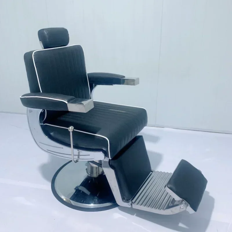 Lifting Barber Hair Salon Dedicated Barber Chairs Recliner Retro Chair Rotate Hairdressing Silla Barberia Beauty FurnitureQF50BC