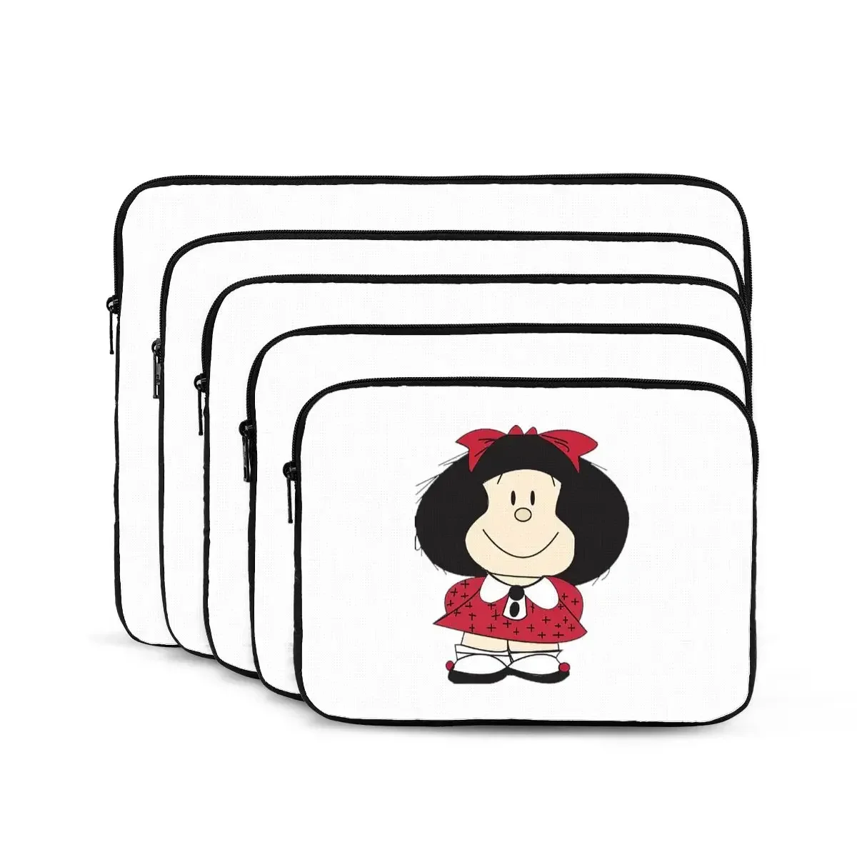 Mafalda Computer ipad Laptop Cover Case Laptop Sleeve Bag Portable Cover Fundas Pouch