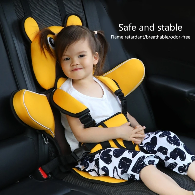 Encantadores cojines coche protectores asiento coche para niños elevadores seguridad coche almohadilla asiento