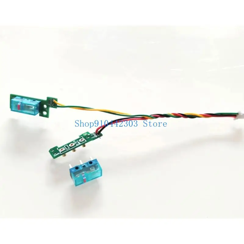 652F Hot Swap Button Module External Button Module MicroSwitch Button Board for G304 G305 Mouse, Green Edition
