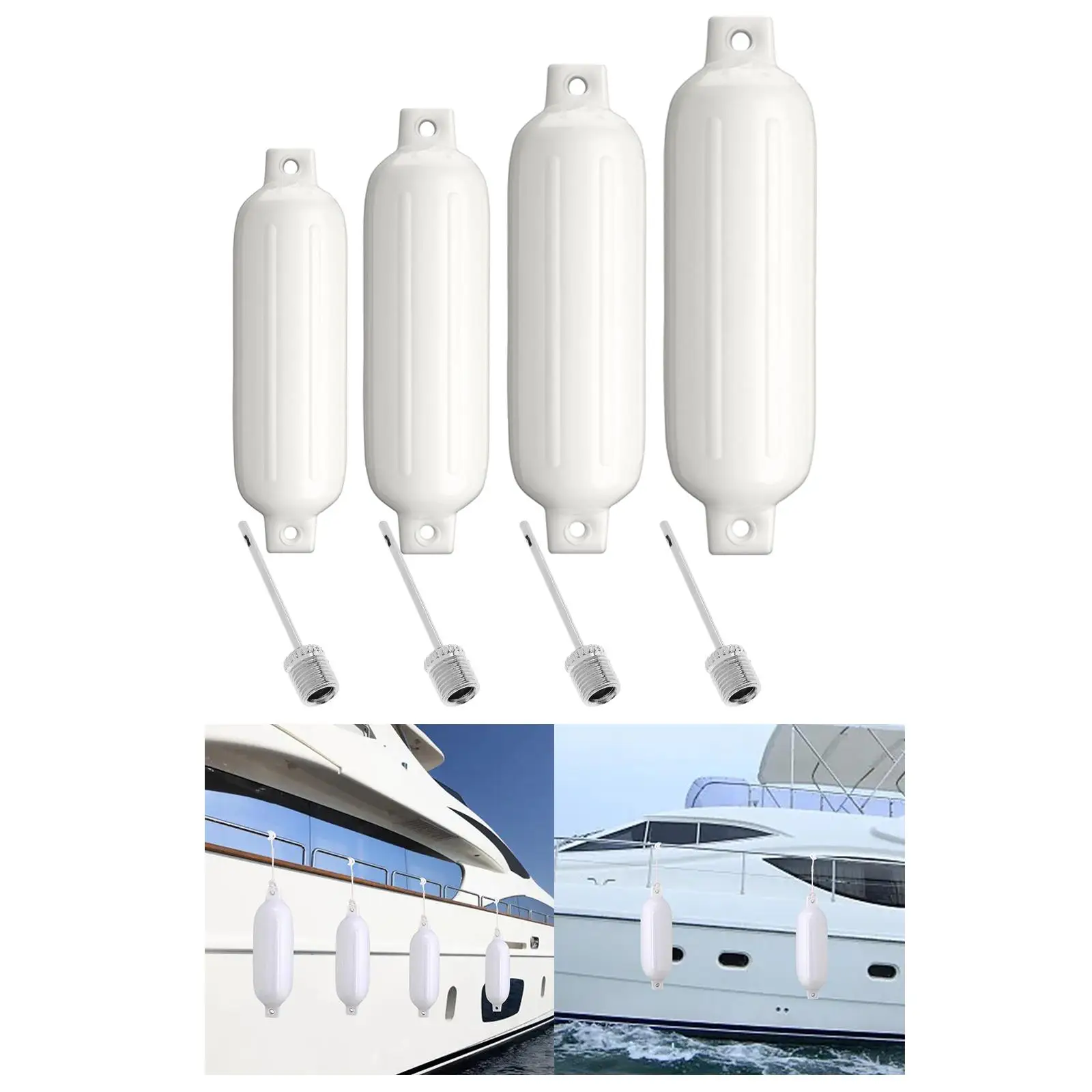 Boat Fender Universal Protector Marine Accessories Marine Boat Bumpers Fenders for Sport Boats Pontoon Marine Fishing Boats