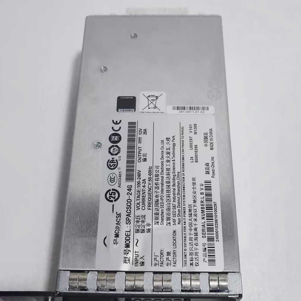 

PWR-C49E-300AC-R PWR-C49-300AC V04 For Cisco C4948E Switch Power Supply High-Quality