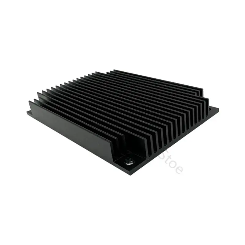 96BA Board Cooling Aluminium-Kühlkörper 80 x 55 x 10 mm mit flacher Basis und vier Befestigungslöchern für passive – Detail 8