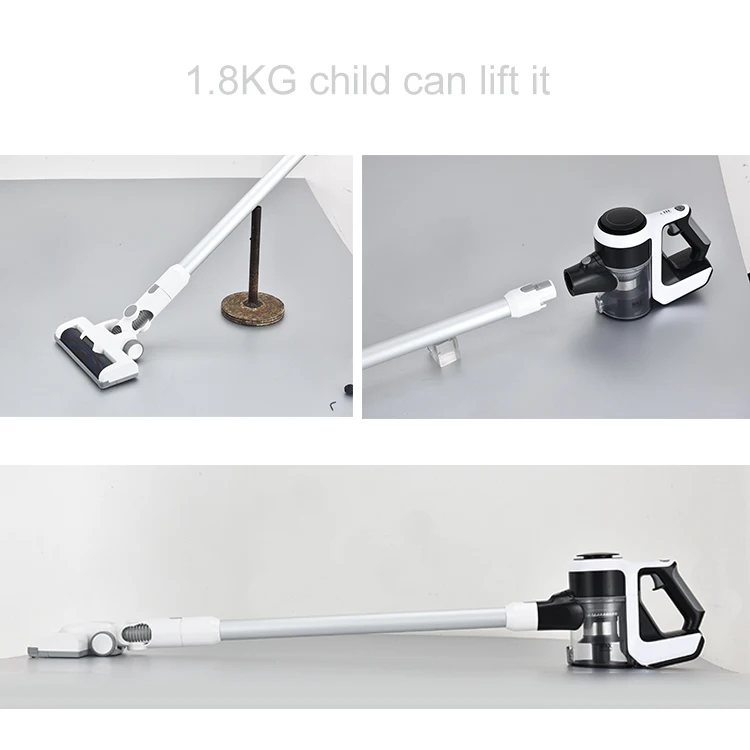 120W 21.6V Wireless Battery Vacuum Cleaner for Car Handheld Upright Electric Window Cleaners Cyclone Technology