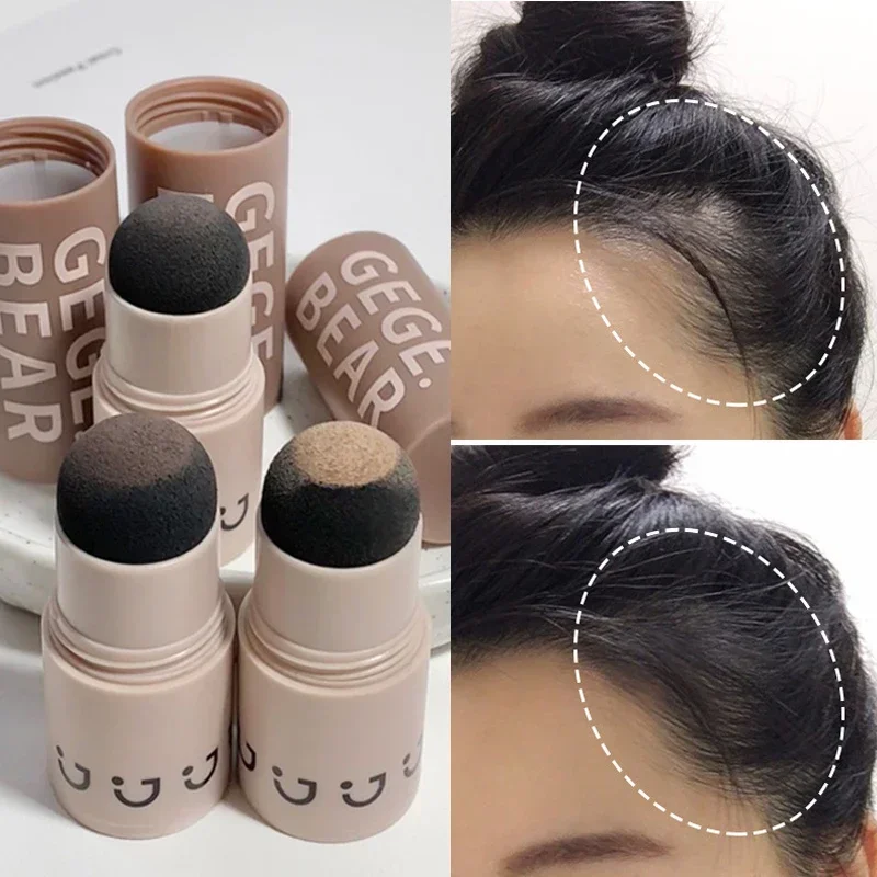 Hairline Shadow Powder Hair Root Cover Up Waterproof Instant Modified Repair Hair Shadow Powder Contour Stick Makeup Beauty Tool