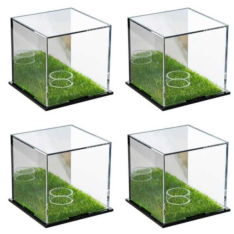 a89e-4x-golf-ball-display-cabinet-golf-ball-square-display-cabinet-memorial-box-acrylic-mirror-storage-box