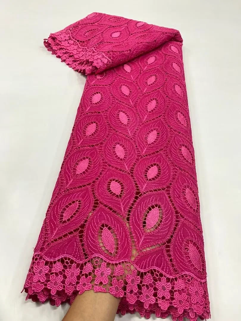 

2025 High-Quality Nigerian for Wedding Dress Tulle Lace Fabric Embroidery Sequins Party Guipure Chiffon Sewing 5Yard JL512