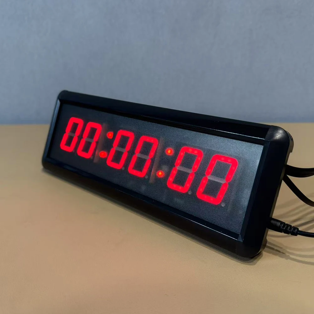 

Multifunctional Timer Competition Training Stop Watch Counter Button Reset To Zero Remote Speech Contest Game Gym Timer