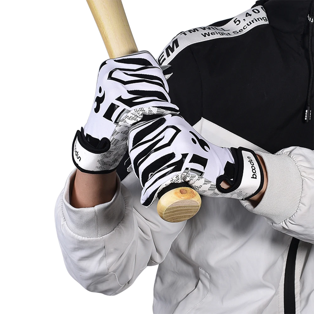 Football gloves with padding, receiving gloves with adhesive padding, indoor football gloves, rugby and baseball hitting gloves