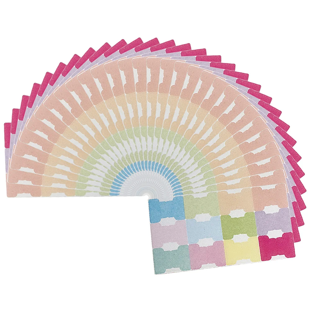 

30 Sheets Tear Proof Classification Labels Book Tabs Sticky Supplies Page Markers Index Tabs Note Taking Accessories Document
