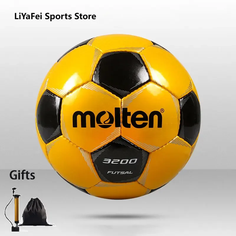 FA3200 Molten Size 4/5 Football Futsal Soccer PU High Quality for Youth Adults Footballs Outdoor Indoor Balls Free Gifts