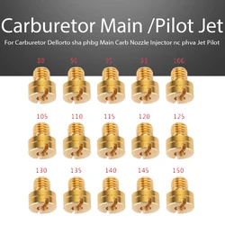 15PCS M6 88-150 Replace Screw For Carburetor Dellorto sha phbg Main Carb Nozzle Injector nc phva Jet Pilot