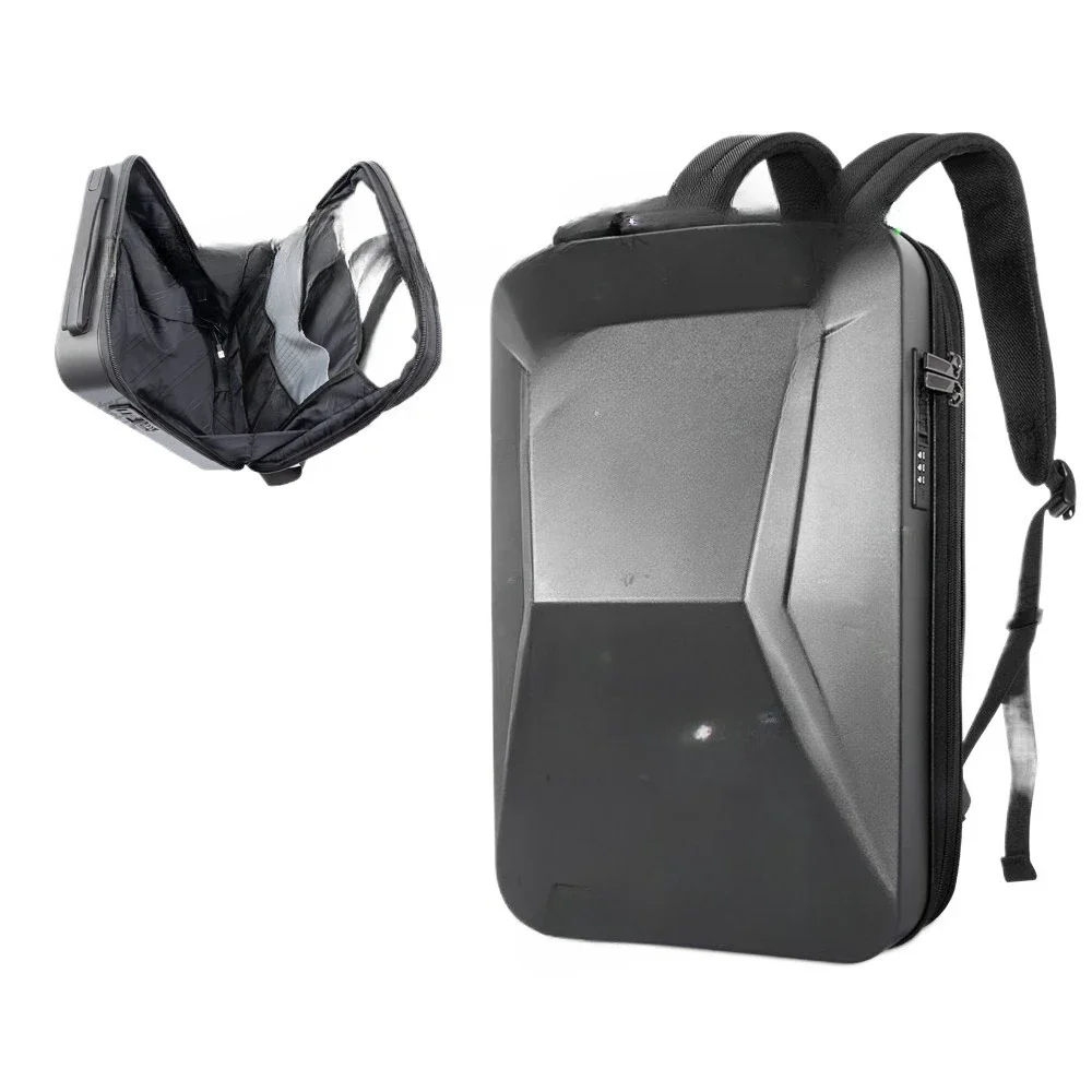 

Double shoulder notebook bag large capacity rechargeable