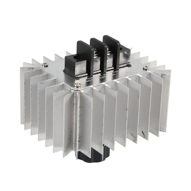 AC 220V 5000W SCR Voltage Regulator Motor Speed Controller Light Dimming Dimmers Thermostat 5000W Motor Speed Controller Highly