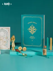 Anime Game Genshin Impact miHoYo Official Merch Original Authentic ornaments seal Mondstadt Theme Series Collection Gift Box