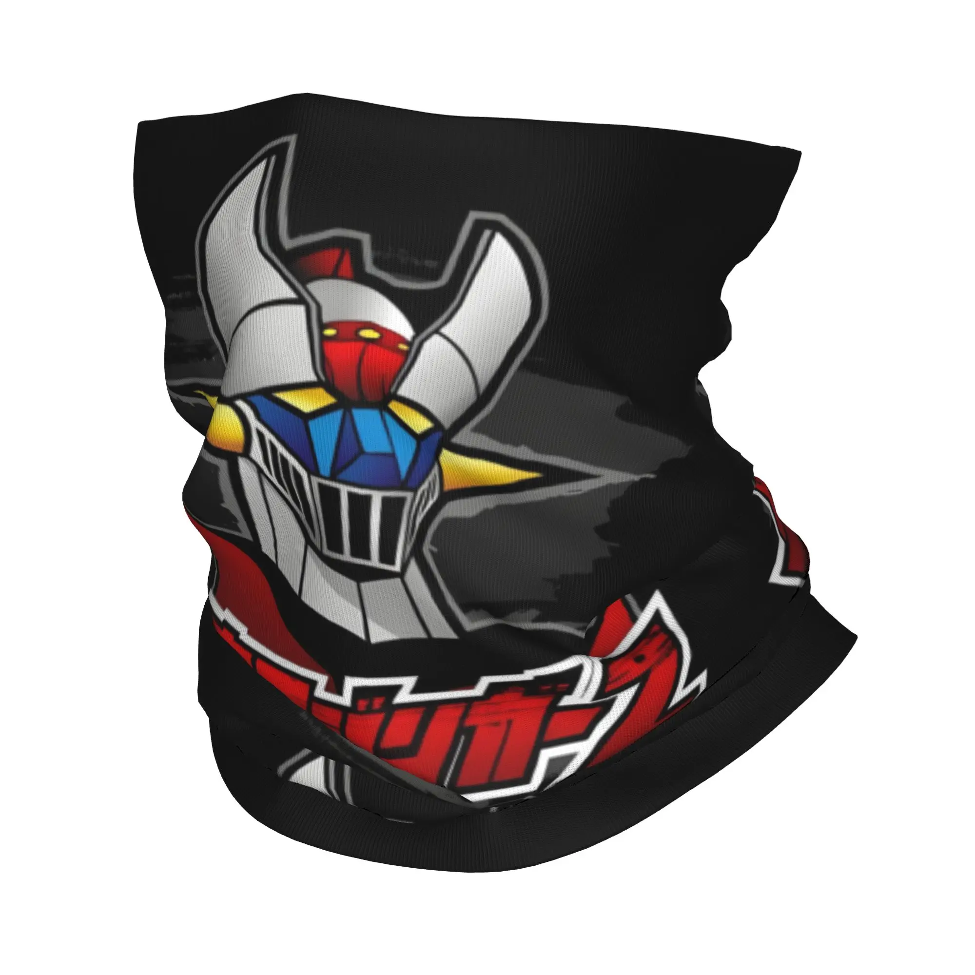 

M-Mazingered Z бандана на шею, гетры с защитой от ультрафиолета, шарф для лица, женский мех, аниме-робот, редкий дизайн, повязка на голову, трубка, Балаклава