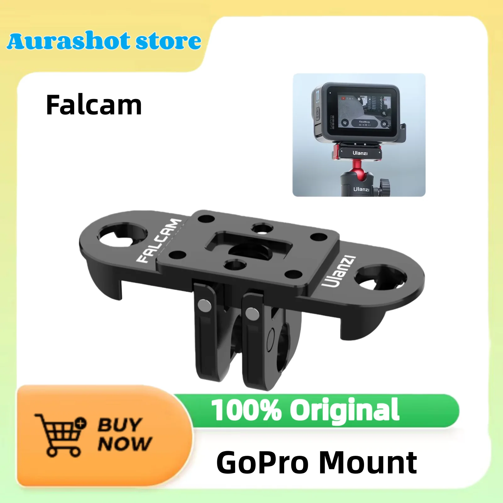 قاعدة مغناطيسية Falcam GoPro Mount لتركيب كاميرا DJI Action #1