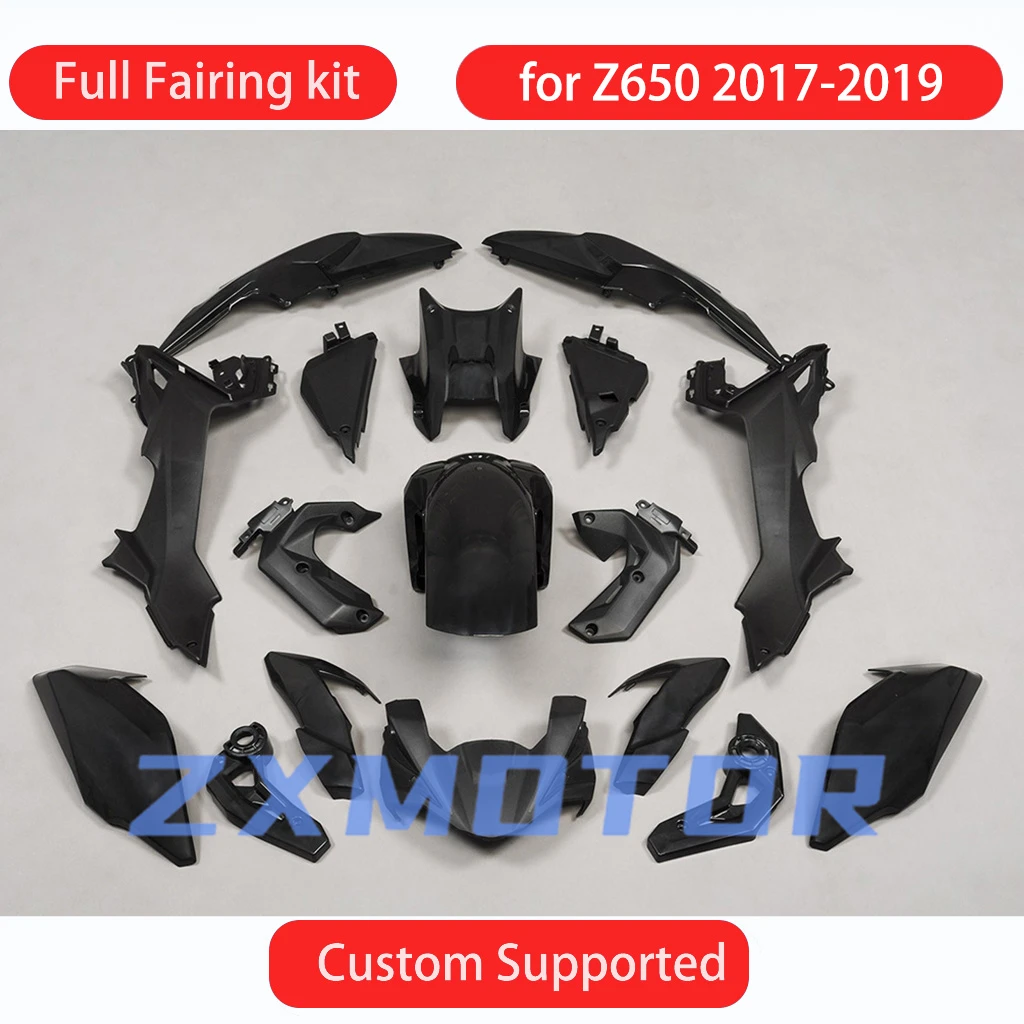 

For KAWASAKI Z650 2017 2018 2019 Prime Fairings Z 650 17 18 19 Prime Fairing Set Injection Bodywork Kit Motorcycle