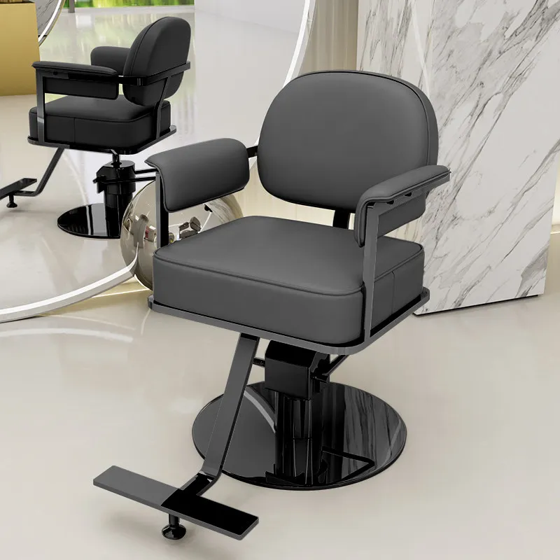 Display Modern Hair Barber Luxury Vintage Fashionable Hair Barber Trendy Design Barbershop Sillas Commercial Furniture image 3