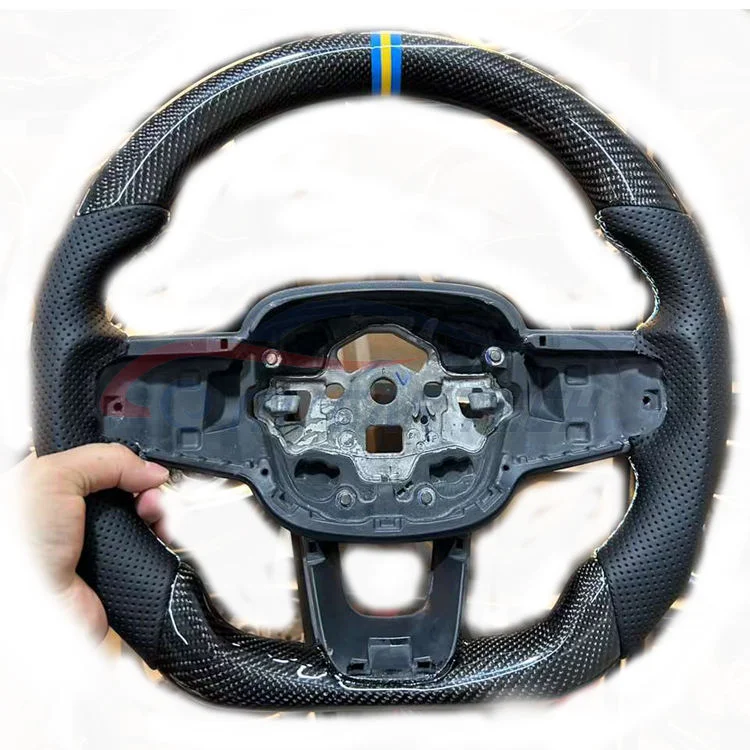 Carbon Fiber Leather Steering Wheel