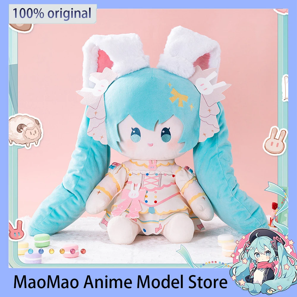 In Stock Original moeyu Hatsune Miku Sweet Dream Future Plush Doll Ornament 40CM Anime Peripherals kawaii Collectible Gift