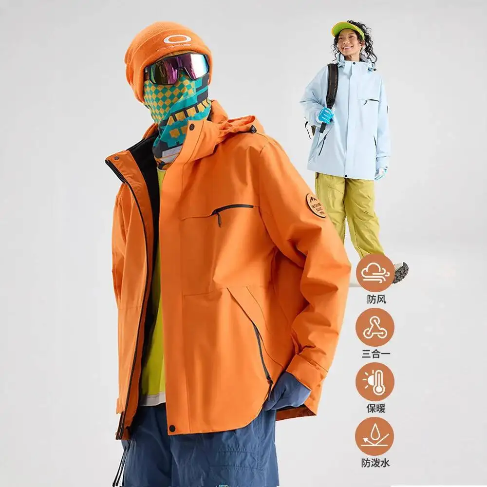 

Unisex Outdoor Coat 2026 Spring Sports Windbreaker Waterproof Wear Resistant Windproof Hooded Couple Jacket Outerwear