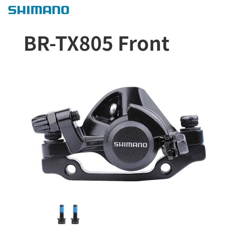 Shimano BR-M375 TX805 Mechanical Disc Brake Calipers for Acera Alivio Deore with Resin Pads M375 caliper w/n G3 HS1 RT56 Rotor