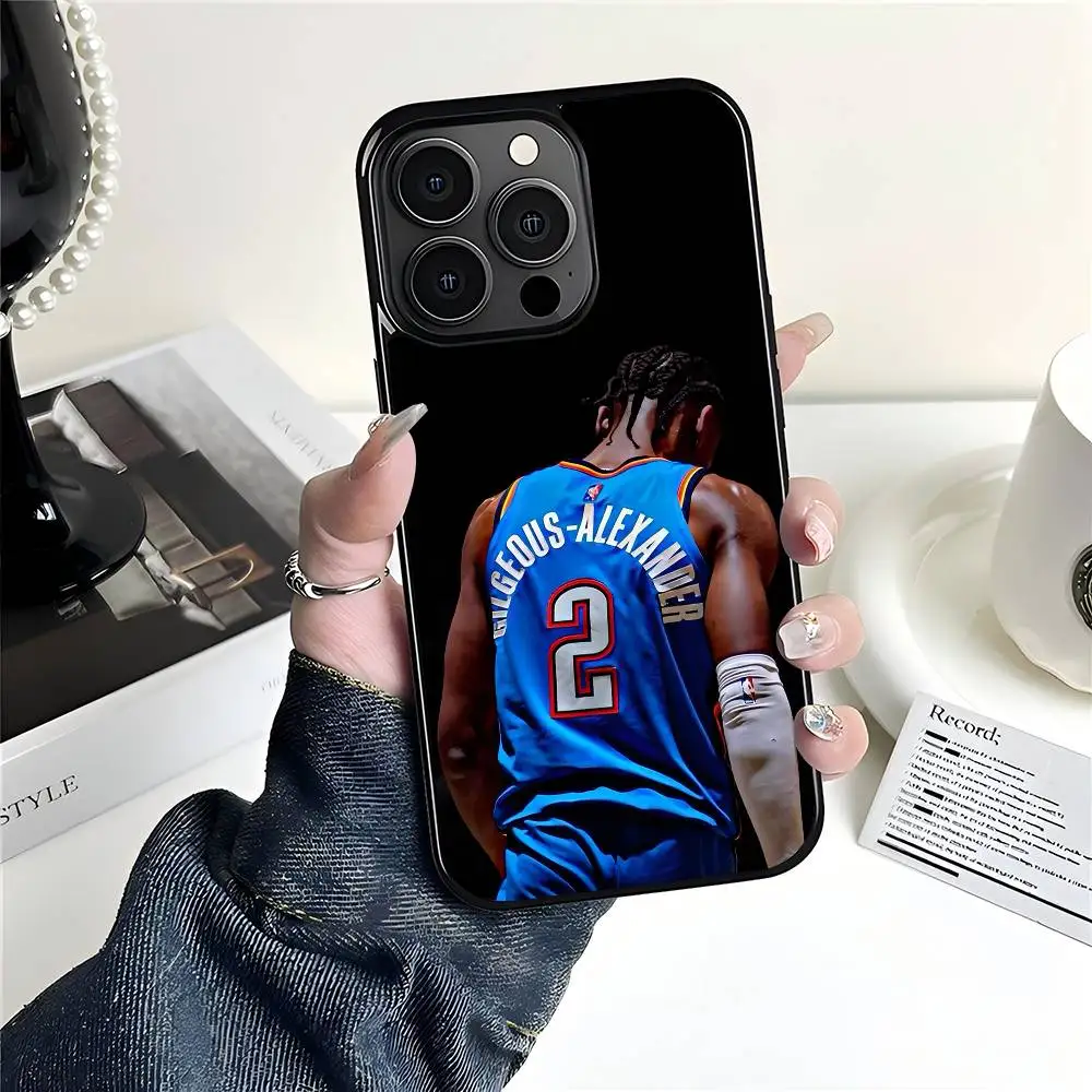 N-NBA O-OkC Alexander FMVP 2 Phone case for iPhone 17 Air 16 15 Pro Max 14 Plus 13 12 11 Black Hard PC Drop-Proof Back Cover