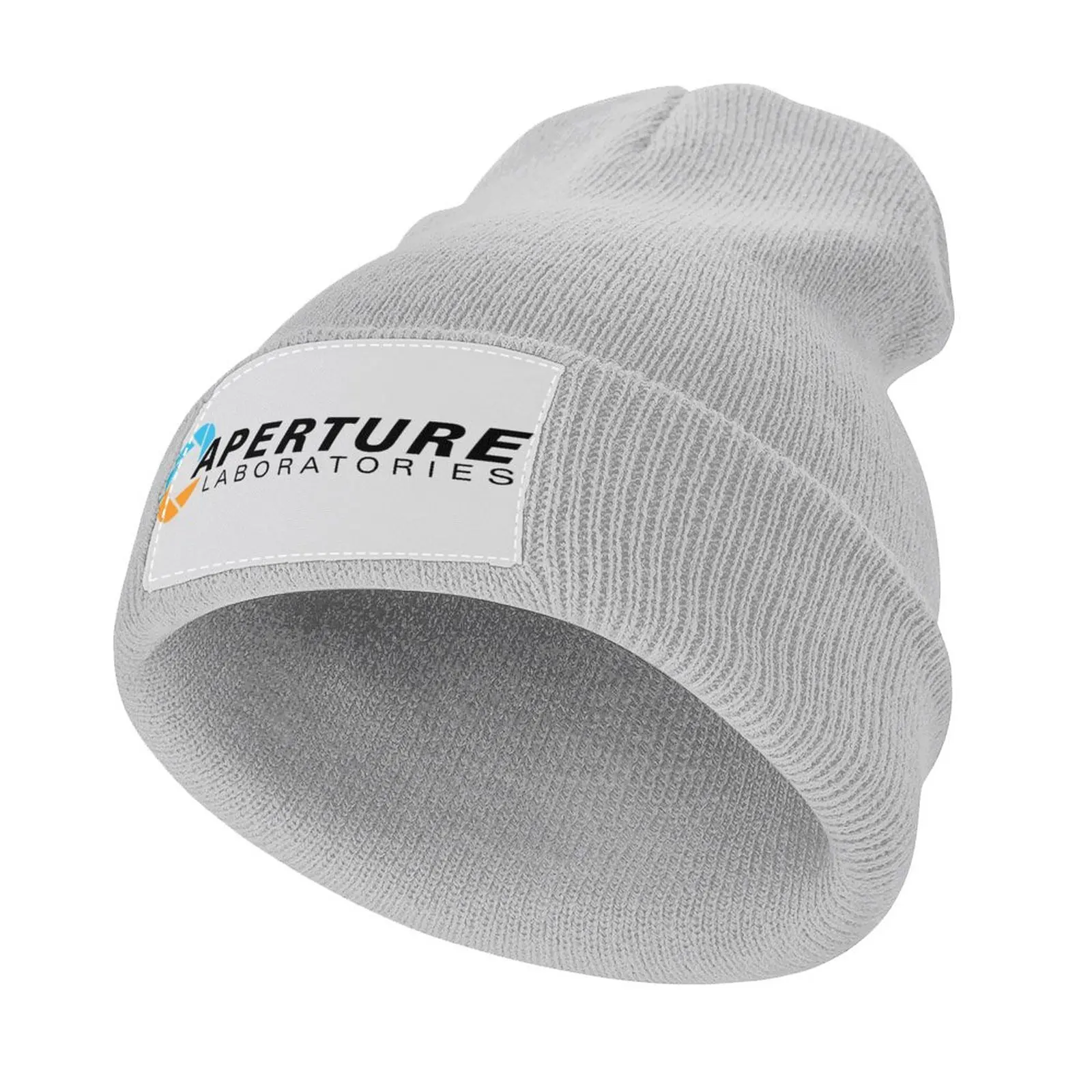 

Portal Aperture Science Logo Colors Blk Knitted Hat black western hats cute Women Hat Men's